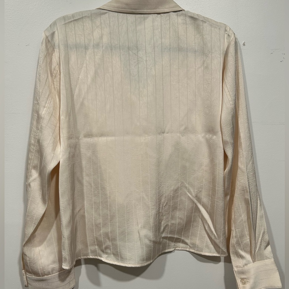 Hudson Jeans Cream Button Down Shirt - Picture 8 of 8